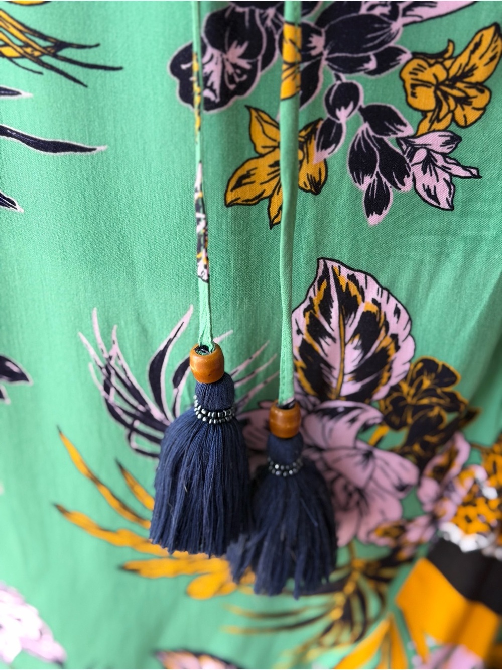 Maaji Herbaceous Moonbow Kimono Dress Cover Up - Picture 9 of 12